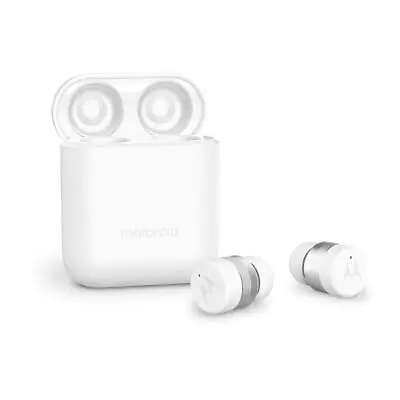 Motorola VERVEBUDS 120 True Wireless Headphones - White New Free Shipping • $49.99