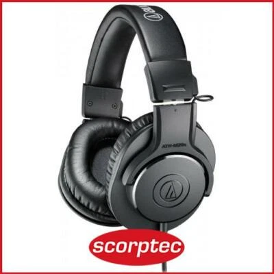$80 • Buy Audio-Technica ATH-M20X Professional Headphones - Black, 3.0M Cable
