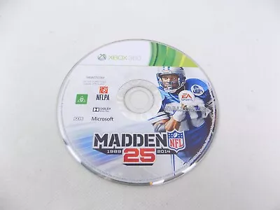 Mint Disc Only Xbox 360 Madden NFL 25   - Free Postage IV-493 • $4.90