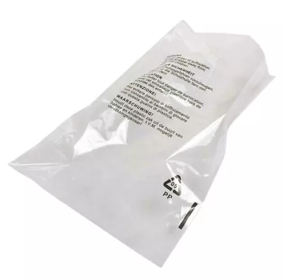 14  X 20  Poly Bags Suffocation Warning Clear Merchandise 1.5 Mil Self Seal Bag • $33.03