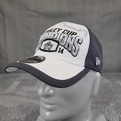 Los Angeles LA Kings Hat Cap Fitted One Size White Stanley Cup New Era Hockey • $29.99