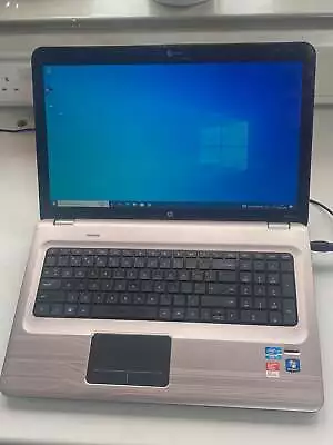 HP DV7 17.3” Windows 10 Laptop Computer Quad-Core I7 2.0gHz 320B HDD 4GB CHEAP + • £69.50