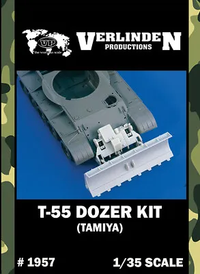 1/35 Accessory T-55 Dozer Kit Resin Detail For Tamiya VERLINDEN #1957 • $25