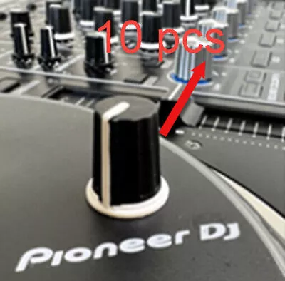Lot Of 10 EQ Knob CapsPioneer DJ Mixer DJM2000  900srt 800 900nexus 900nxs2 750 • $20.98