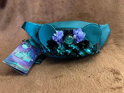 NEW MINNIE MOUSE MAIN ATTRACTION HAUNTED MANSION LOUNGEFLY BUM BAG Fanny Pack • £63