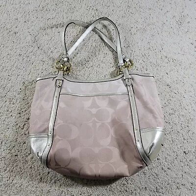 Coach Alexandra Purse Handbag Cream Beige B1376-F22527 • $28