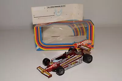 V 1:25 Hot Wheels Mattel 6858 Ferrari 126 C 126c Formula 1 F1 Maroon Mint Boxed • £62.03