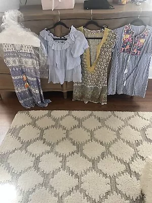 Summer Spring Dress Lot- S Alicia Bell Tassel Calypso St Barth Zara Why/blue • $55