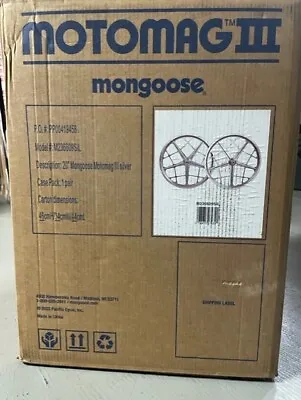 Mongoose Motomag Iii Mag Wheels Silver M236609sil • $600