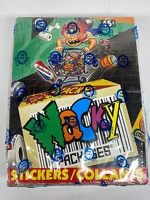 1992 O-Pee-Chee Wacky Packages Stickers Trading Card Box Topps FULL Sealed 36CT • $104.95