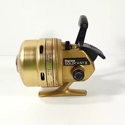 Vintage Daiwa Goldcast II 510 RL  Spinning Reel Japan Works Smooth • $38.99