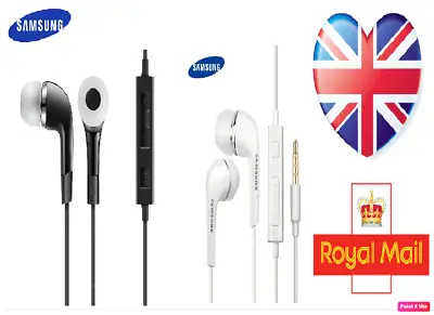 Genuine Samsung Handsfree Headphones Earphones Headset EHS64AVFWE UK STOCK • £2.99