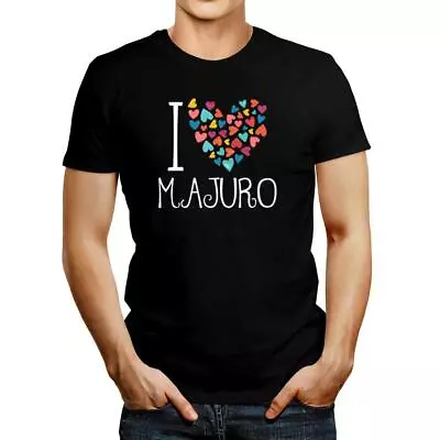 I Love Majuro Colorful Hearts T-shirt • $21.99