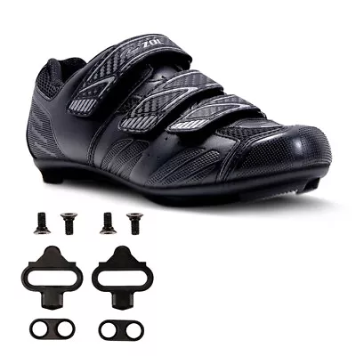 Zol Stage Road Cycling Shoes With Spd Mtb Cleats • $60.90