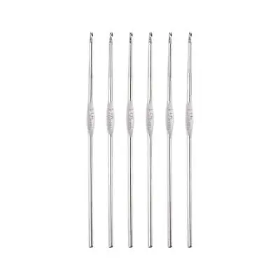 Stainless Steel Crochet Hook 1.5mm US Size 8 Knitting Needles 6Pcs • $6.62