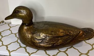 Vtg  Victor Veri-Lite Duck Decoy Paper Mache Animal Trap Co 1946 Lititz PA USA • $26