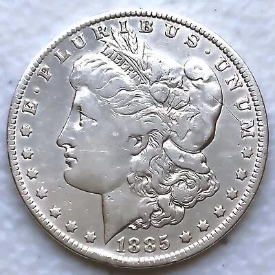 1885-o Morgan Silver Dollar 90% $1 Coin Us #e838 • $1