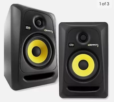 £108 • Buy KRK Rokit 6 Speakers X 2 (pair) Includes All Cables 