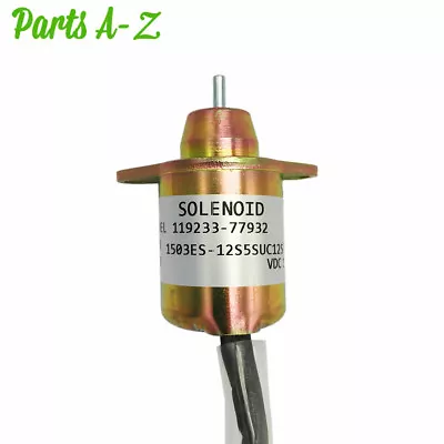 Fuel Shut Off Shutdown Solenoid Woodward 1503ES-12S5SUC12S  119233-77932 • $54.99