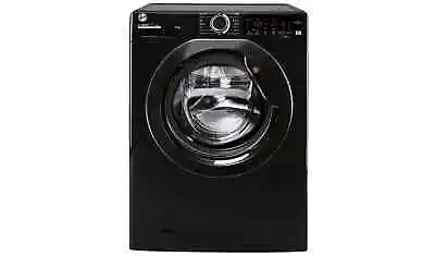 Hoover 9kg Washing Machine 1600 Spin B Energy Black - H3W 69TMBBE/1-80 • £229