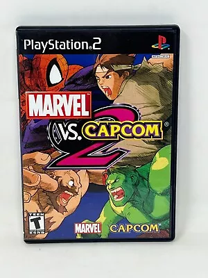 Sony PlayStation 2 PS2 - Marvel Vs Capcom 2 - CIB Complete / Tested • $212