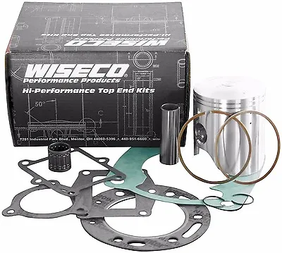 RM125 Wiseco Suzuki Piston Bearing Gasket Top End Rebuild Kit 2000-2003 PK1180 • $157.58