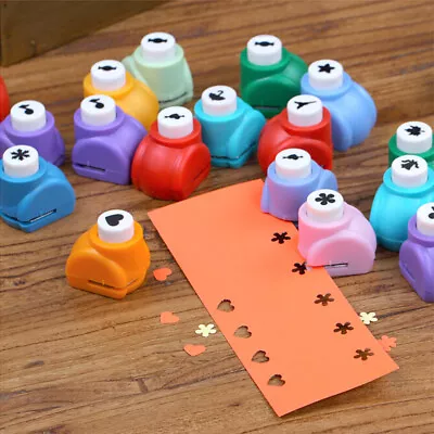 Mini Craft Punch Machine Scrapbooking Handmade Card Hole Puncher Shape Supply • $3.66