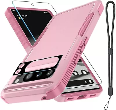 Google Pixel 8 Pro Case Military-Grade Heavy Duty Rugged Protective Cover -Pink • $24.75