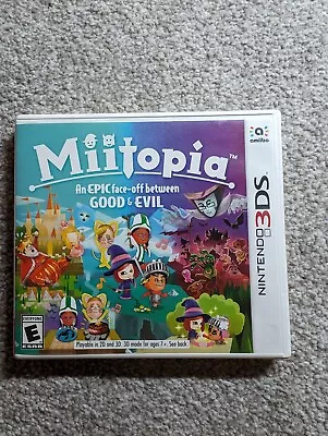 Miitopia Nintendo 3DS Complete In Box CIB • $32.90