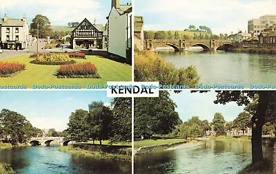 R680354 Kendal. The Gardens. Miller Bridge. River Kent. Stramongate Bridge And C • £5.99