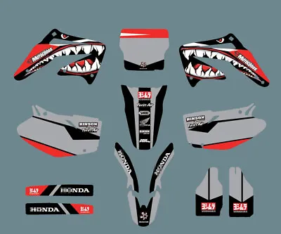 Graphics Kit Rockstar Decal For Honda CRF450 R 2002-2004 2003 • $70.22