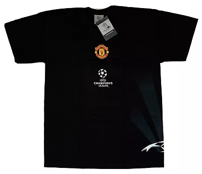 BNWT Official Manchester United UEFA Champions League Top T-shirt Size Small Men • £7.99