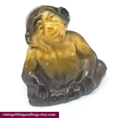 1990s Vintage Wade Chimpanzee Whimsey Wade Whimsey Ornament Wade Figurine #1 • £5