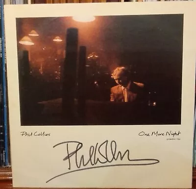£175.16 • Buy  Rare One More Night 12  Ep Signed By Phil Collins Genesis Autographed