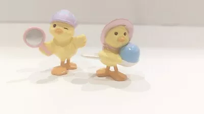 Hallmark Merry Miniature Spring Easter Yellow Ducks Boy Girl • $10