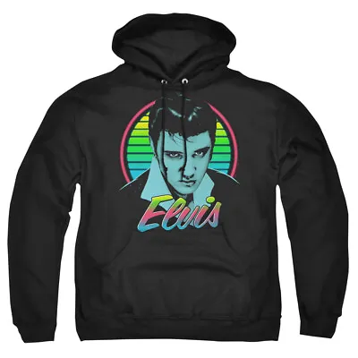Elvis  Neon King  Pullover Hoodie Sweatshirt Or Long Sleeve  T-Shirt • $60.29