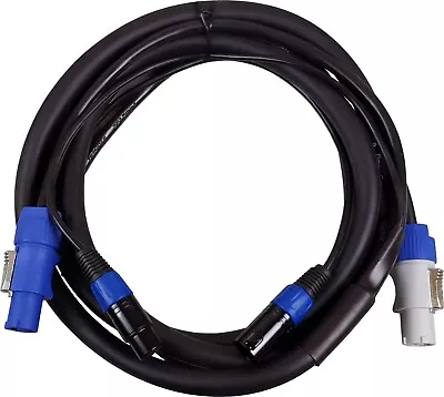 Blizzard DMX5PC-10 /COMBO 5-PIN DMX COOL CABLE+POWERCON Compatible CABLE 10 Foot • $47.99