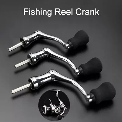 Reel Handle Metal Fishing  Reel Crank Handle Rotatable Grip-MF • $3.75