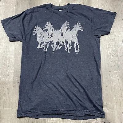 Mumford & Sons Gentlemen Of The Road Tour Shirt Dates On Back Adult Medium • $24.99