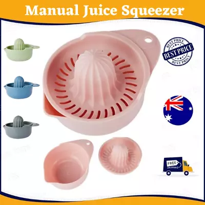 Manual Juicer Fruit Lemon Citrus Orange Lime Press Manual Hand Squeezer Juicing • $2.85