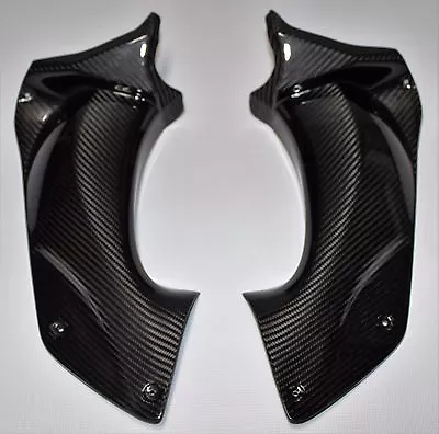 2006-2011 Kawasaki Ninja ZX-14 ZZR1400 Dash Airduct Covers - 100% Carbon Fiber • $207.90