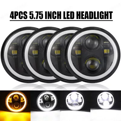 5.75  5-3/4 LED Headlights Conversion Kit Hi/Low Beam For Chevy Impala El Camino • $145.99