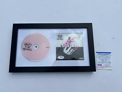 Mgk Machine Gun Kelly Autographed Tickets To My Downfall Cd Album Framed PSA/DNA • $299.99