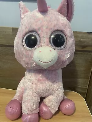 Ty~ Roses~ Unicorn ~ Beanie Boo~ Large~ 40cm~ Rare • $40