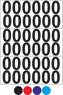£1.45 • Buy Sticky Vinyl Numbers Stickers Decals Weather Proof Bk & Wt Bin Door Office Home