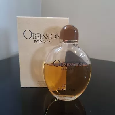 Calvin Klein Obsession For Men 125ml EDT Spray Original Vintage French Fragrance • £39.99