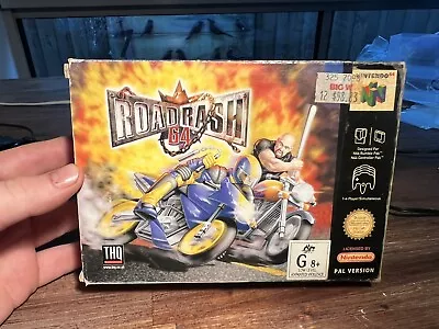 BOX ONLY - Road Rash 64  - N64 -Nintendo 64 - NO Game • $99