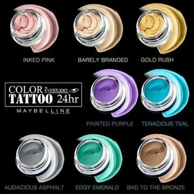 Maybelline Color Tattoo 24hr Cream Gel Eyeshadow • $6.99