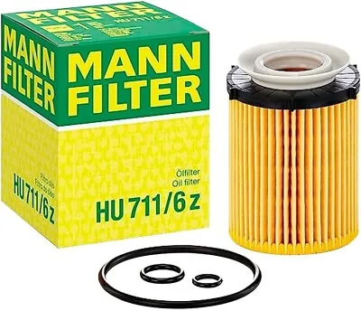 Mann Oil Filter HU711/6Z For Mercedes X156 W117 W205 W447 CLA250 C300 2701800109 • $12.90