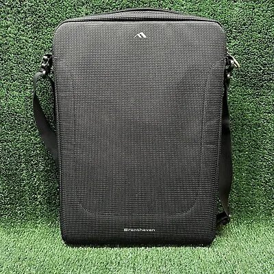 Brenthaven Vertical Messenger Black Cortex Laptop Computer Bag Fits Up To 13  • $25.90